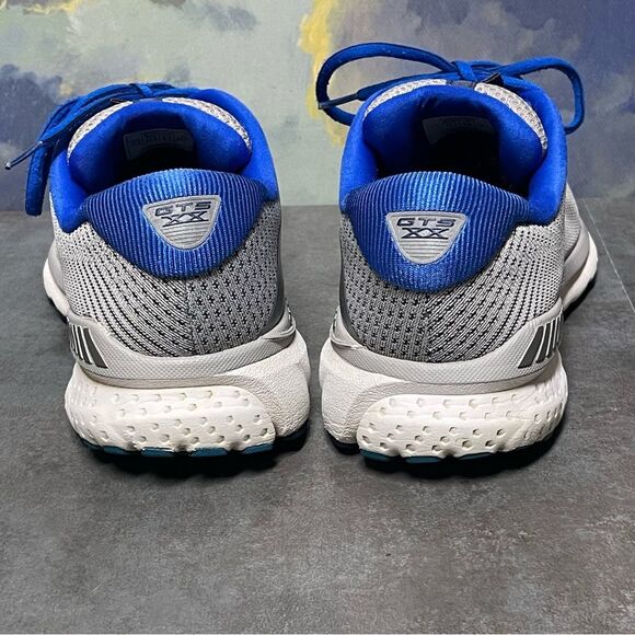 Brooks Adrenaline GTS 20 Men's Gray Running Shoes Size 10.5D - Picture 7 of 16